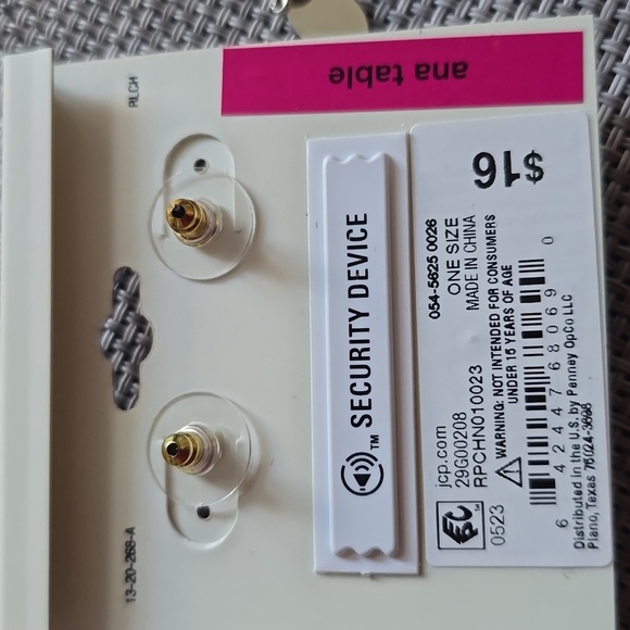 WOMEN'S FASHION JEWELRY BUNDLE OF 2 PAIR OF PIERCED EARRINGS - Picture 9 of 10